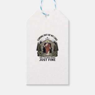 Aus meiner Höhle kommend Vintage Religiös Lustiges Geschenkanhänger