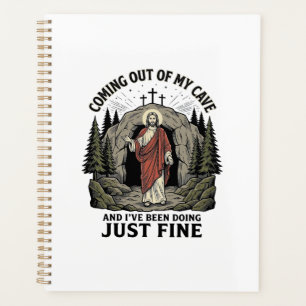 Aus meiner Höhle kommend Vintage Religiös Lustiges Planer