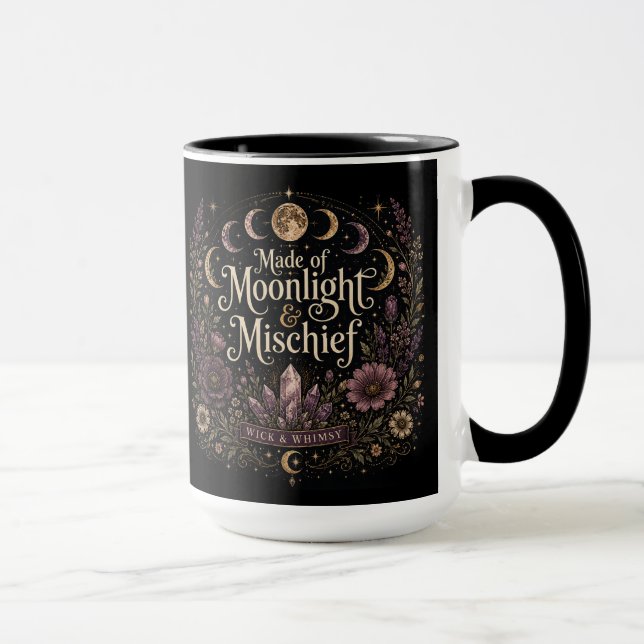 Aus Mondlicht und Schabernack Tasse (Rechts)