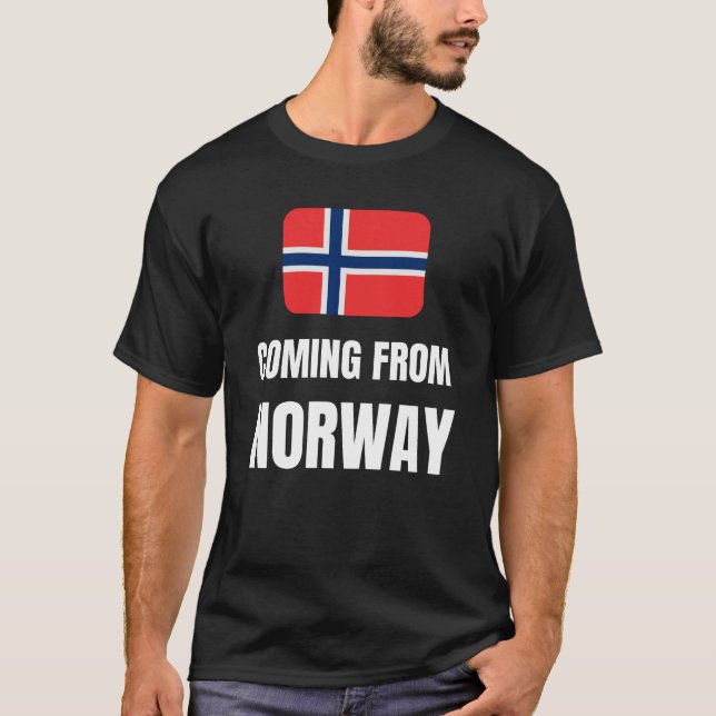 Aus Norwegen T-Shirt (Vorderseite)