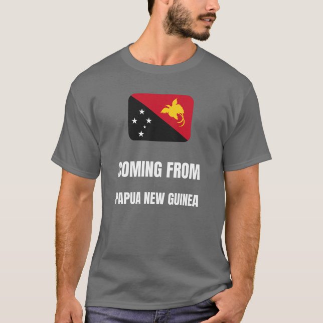 Aus Papua-Neuer Guinea T-Shirt (Vorderseite)