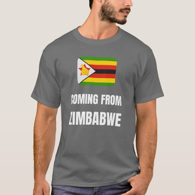 Aus Simbabwe T-Shirt (Vorderseite)