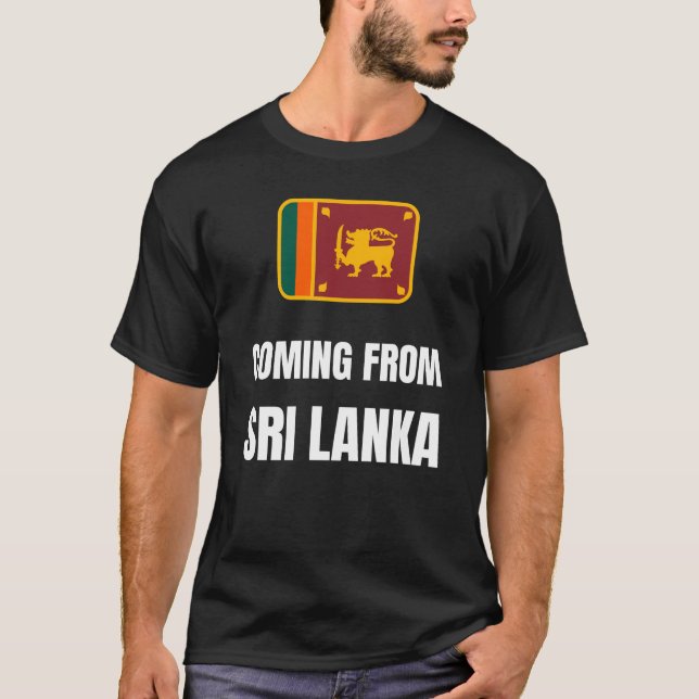Aus Sri Lanka kommend T-Shirt (Vorderseite)