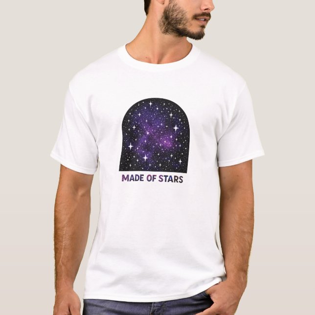 Aus Sternen gemacht T-Shirt (Vorderseite)