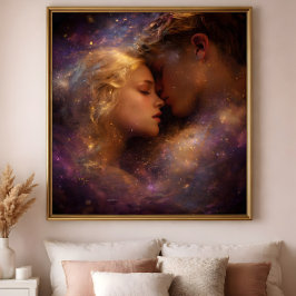 Aus Sternenlicht: Eine himmlische Liebesumarmung Poster