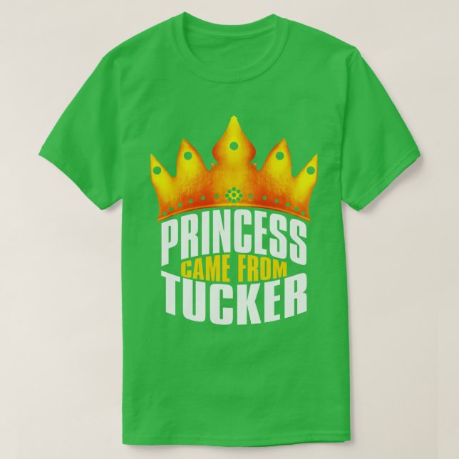 Aus Tucker Tucker georgisches T-Shirt kommen (Design vorne)