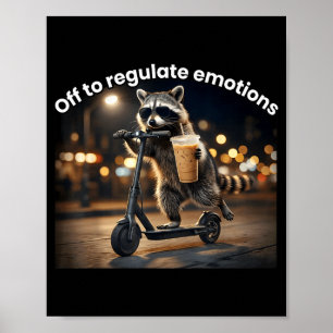 Aus, um Emotionen zu regulieren, psychische Gesund Poster