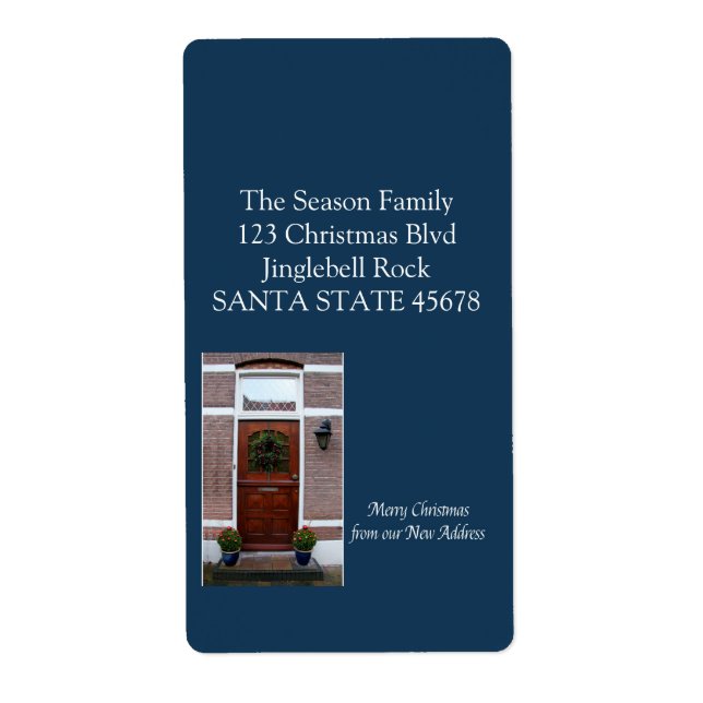 Aus unserem neuen Zuhause Weihnachtskranz (Vorne)