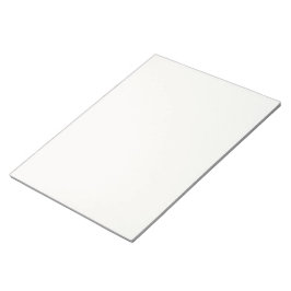 Aus weißem 11"x8.5" Editor mit sauberem, modernem Notizblock