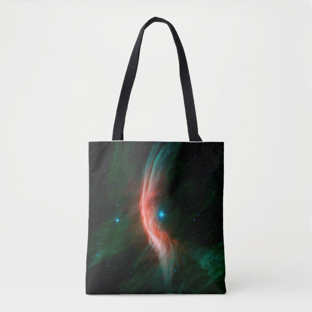 Aus Zeta Ophiuchi fließen Stellarwinde. (Vorderseite)