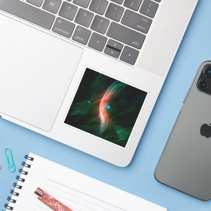 Aus Zeta Ophiuchi fließen Stellarwinde. Aufkleber