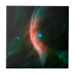 Aus Zeta Ophiuchi fließen Stellarwinde. Fliese