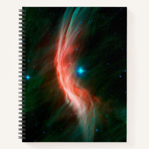 Aus Zeta Ophiuchi fließen Stellarwinde. Notizbuch