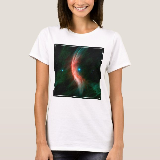 Aus Zeta Ophiuchi fließen Stellarwinde. T-Shirt (Vorderseite)