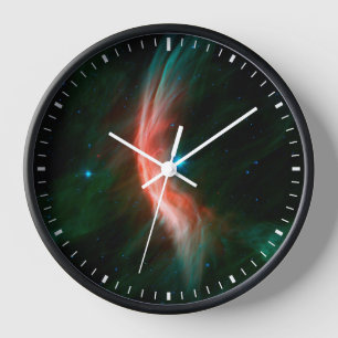 Aus Zeta Ophiuchi fließen Stellarwinde. Uhr