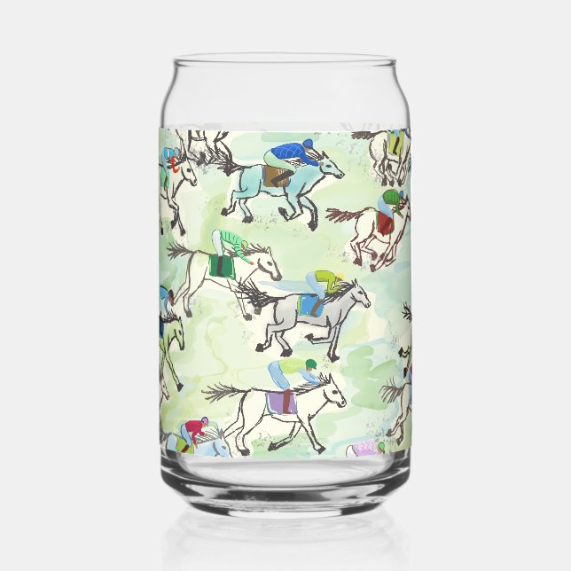 Aus zum Races Trinkbehälter Set Dosenglas (Links)