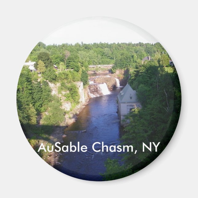 AuSable Chasm, NY Magnet (Vorne)