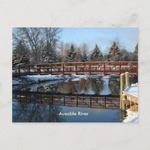 Ausable River Postcard Postkarte