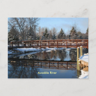 Ausable River Postcard Postkarte