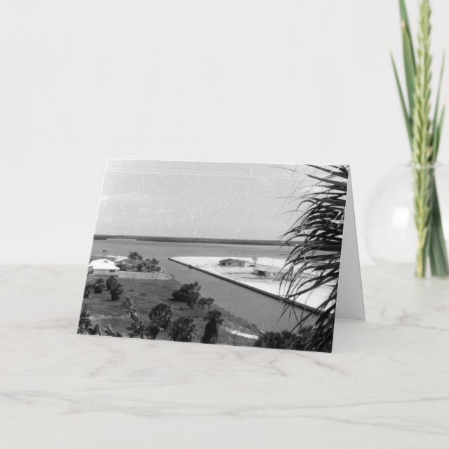 Ausbaggern der Insel, Marco Island, Florida, 1972 Karte (Vorderseite)