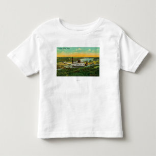 Ausbaggern für Goldförderung in AlaskaState Kleinkind T-shirt