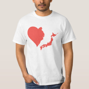 Ausbessern der defekten Herzen T-Shirt