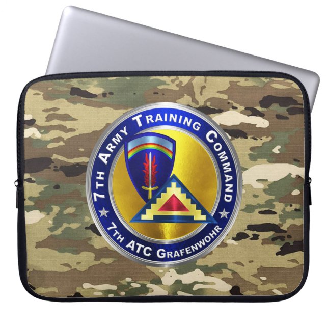 Ausbildung der 7. Armee (7. ATC) Laptopschutzhülle (Vorderseite)