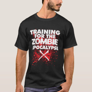 Ausbildung für die Zombie-Apokalypse lustig Zombie T-Shirt