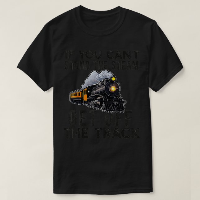 Ausbildung für Erwachsene Männer Eisenbahn Leiter  T-Shirt (Design vorne)
