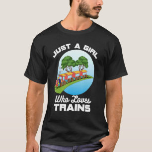 Ausbildung für Mädchen nur ein Mädchen, das Lieben T-Shirt