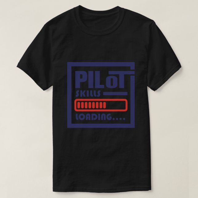 Ausbildung für Pilot-Qualifikationen T-Shirt (Design vorne)