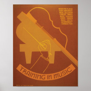 Ausbildung in Musik Poster