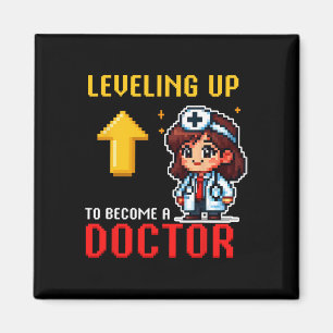 Ausbildung von Ärzten zur Schule Funny Gamer Girls Magnet
