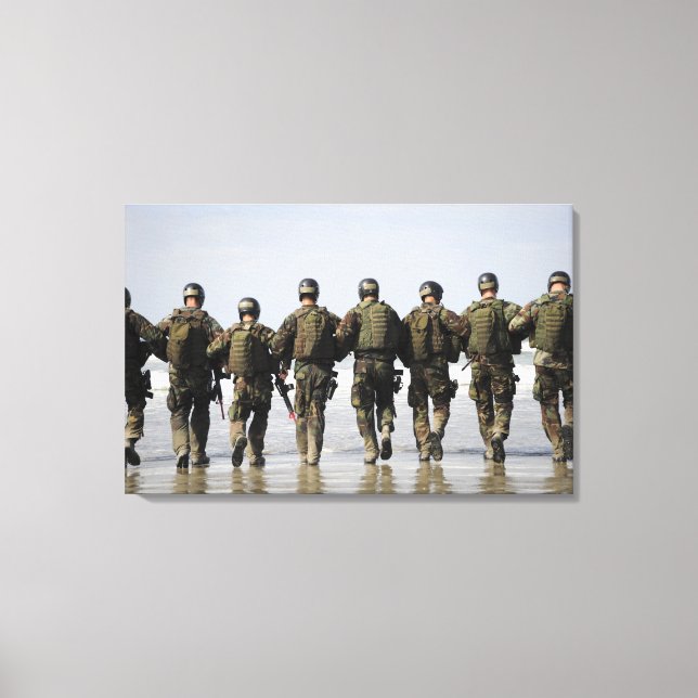 Ausbildung von Crewman Leinwanddruck (Vorderseite)