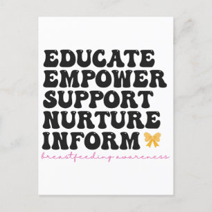 Ausbildung von Empower Support Krankenpflege Infor Postkarte