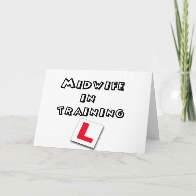 Ausbildung von Hebammen Karte (Vorderseite)