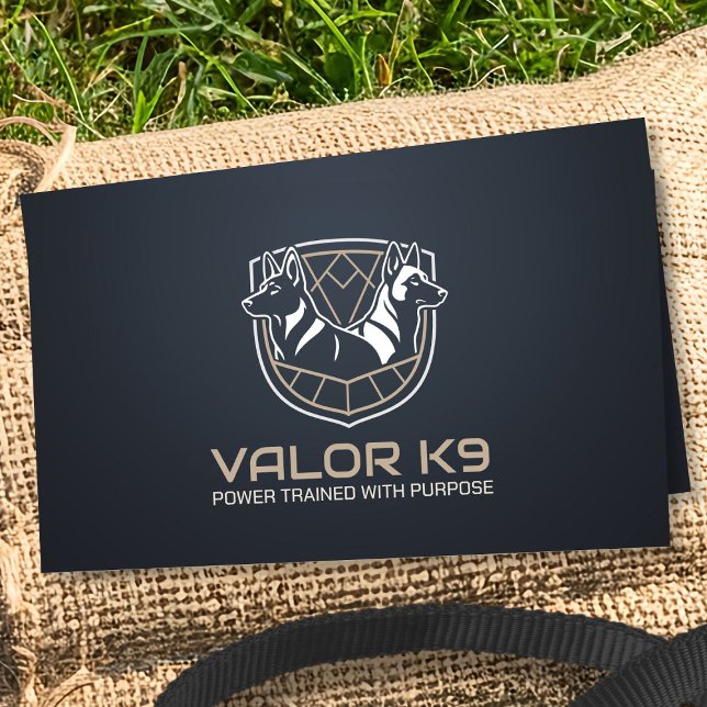 Ausbildung von Hunden am Arbeitsplatz - GSD - Mali Visitenkarte (Von Creator hochgeladen)