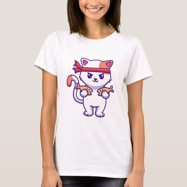 Ausbildung von Kitten T-Shirt (Vorderseite)