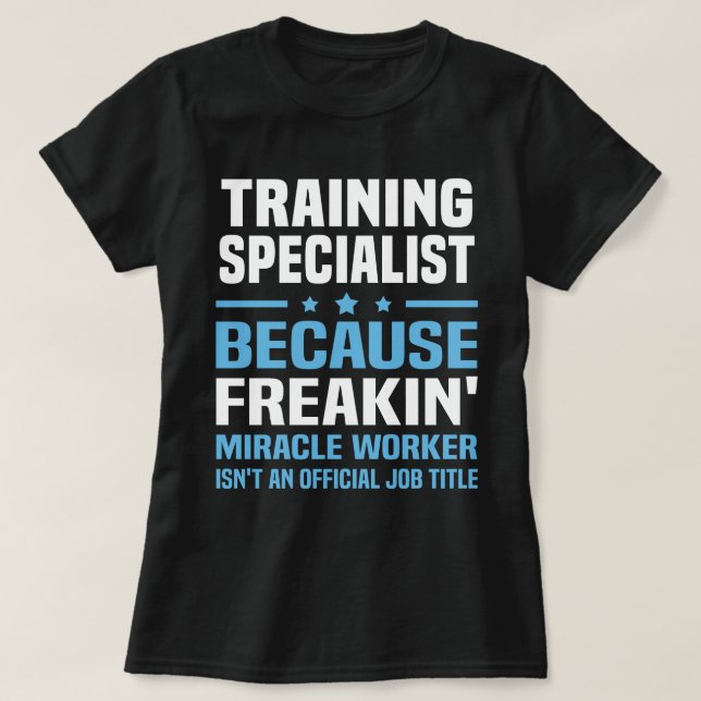 Ausbildungsspezialist T-Shirt (Design vorne)