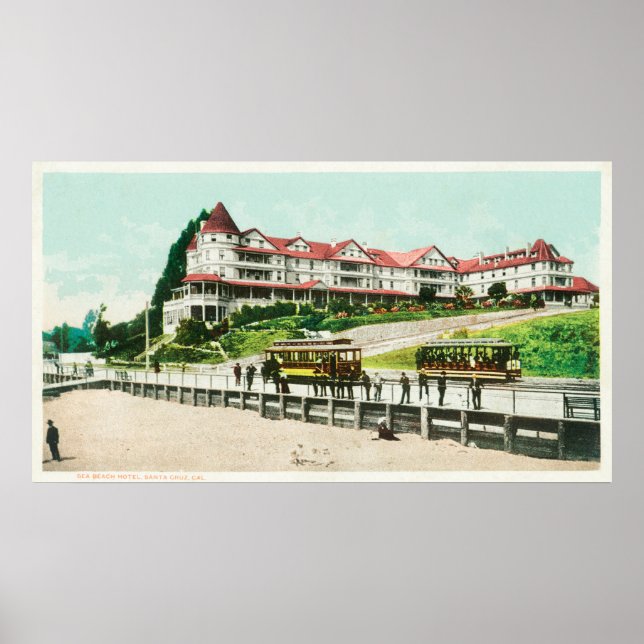 Ausblick auf das Sea Beach Hotel Poster (Vorne)