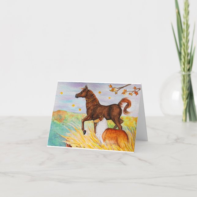Ausblick-Ridge 4x6 notecard Karte (Vorderseite)