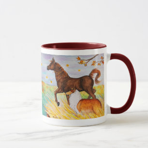 "Ausblick-Ridge" Kaffee-Tasse Tasse