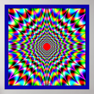 Ausbruch des Fraktals Poster