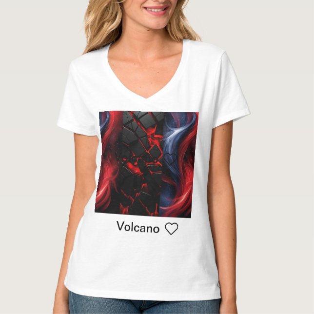 Ausbruch des Grafischen T - Shirt (Vorderseite)