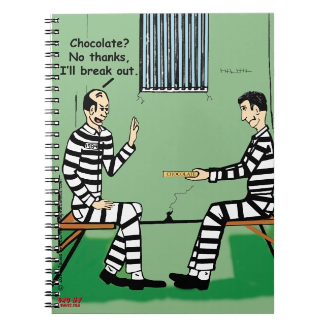 "Ausbruch" Notizblock (Vorderseite)