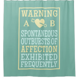 Ausbrüche eines benutzerdefinierten Monogramm-Vorh Duschvorhang