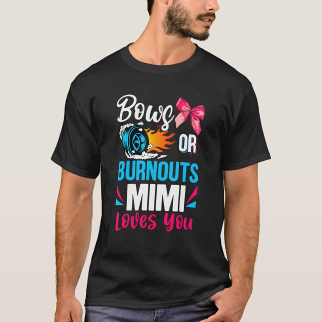 Ausbrüche oder Bows Mimi Lieben Sie Geschlecht zei T-Shirt (Vorderseite)