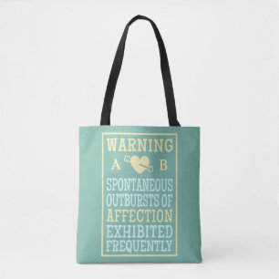 Ausbrüche von Zuneigung-Monogramm-Taschen