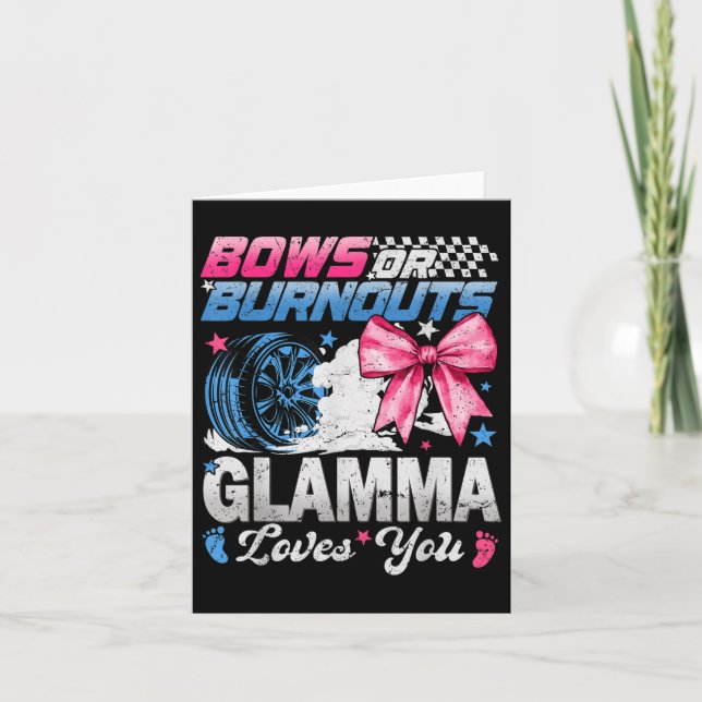 Ausbuchtungen oder Bogen Ihre Glamma-Lieben, die S Karte (Vorderseite)