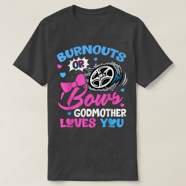 Ausbuchtungen oder Bows Godmata-Lieben Sie Geschle T-Shirt (Design vorne)